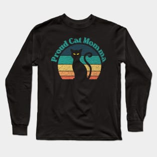 Proud Cat Momma Long Sleeve T-Shirt